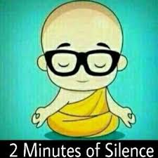 2 minutes of silence