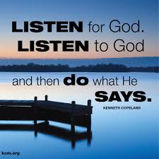 listen for God