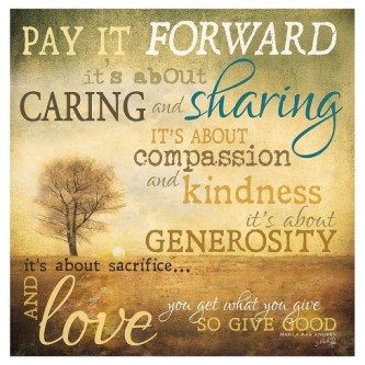 pay it forward