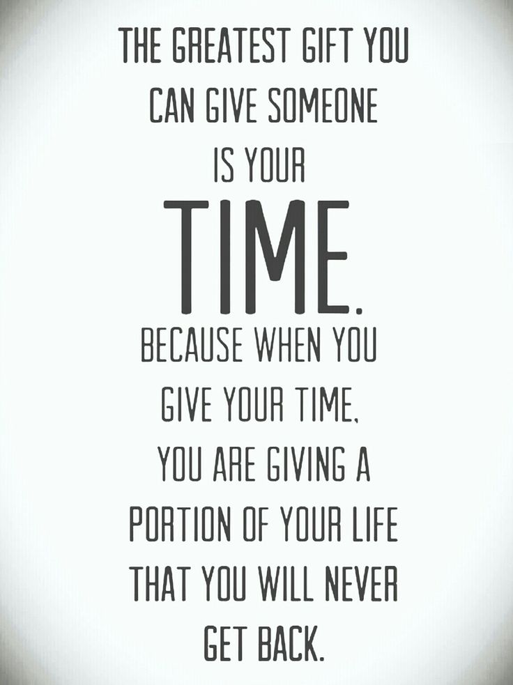 gift of time