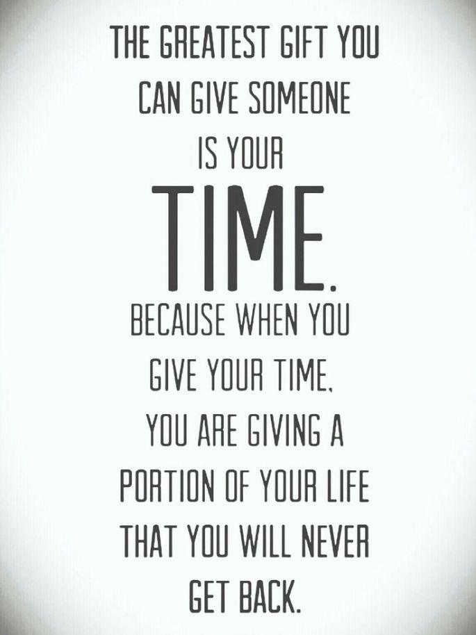 gift of time