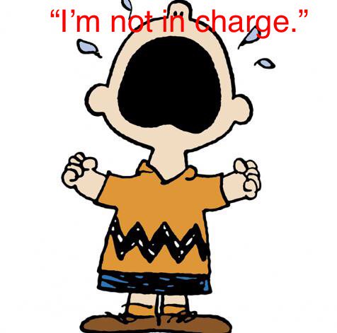 im not in charge