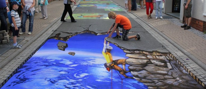 The 5 Most Stunning Types of Artistic Optical Illusions