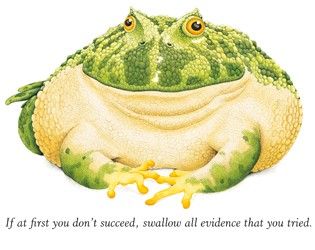 swallow the evidence